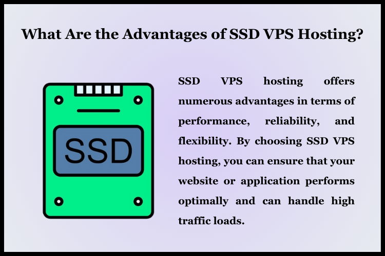 advantages of SSD VPS Hosting